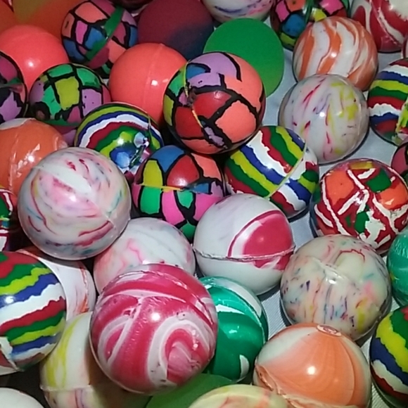 242 RUBBER MINI BALLS - Picture 5 of 8